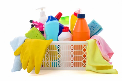 Upholstery cleaning equipment used in an N8 home